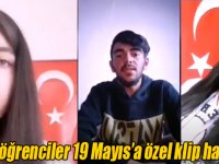Karslı öğrenciler 19 Mayıs’a özel klip hazırladı