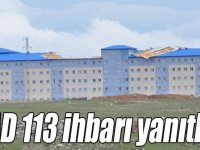 AFAD 113 ihbarı yanıtladı