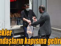 Kars’ta ekmekler vatandaşların kapısına getiriliyor