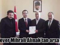 Hayırsever Mihrali Alınak’tan arsa bağışı