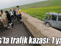 Digor - Tuzluca kara yolunda kaza: 1 yaralı