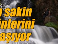 Doğal güzellikleriyle dikkati çeken Susuz Şelalesi'nde Kovid-19 sessizliği