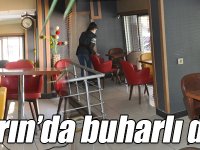 Kars Taşfırın’da buharlı dezenfekte