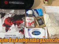 İletişim Başkanlığı, gazetecilere hijyen seti gönderdi