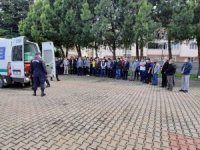 Görev başında kalp krizi geçiren Jandarma uzman çavuşa veda
