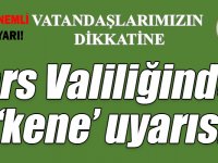 Kars Valiliğinden ‘kene’ uyarısı