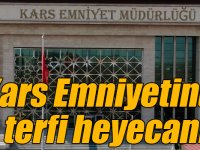 Kars Emniyetinde terfi heyecanı!