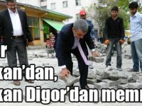 Digor Başkan’dan, Başkan Digor’dan memnun!