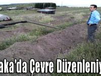 Akyaka’da Çevre Düzenleniyor!