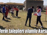 Gençlerin talepleri olumlu karşılandı