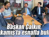 Başkan Çalkın, Sarıkamış’ta esnafla buluştu