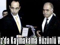 Susuz'da Kaymakama Hüzünlü Veda!