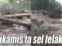 Sarıkamış'ta sel felaketi!