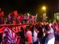 Şampiyon Hatayspor’a coşkulu karşılaşma