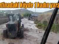 Karantinadaki köyde 1 kadın yaralandı