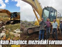Kaymakam Zengince, mezradaki sorunu çözdü