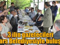 3 ilin gazetecileri Kars Belediyesiyle buluştu