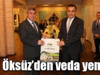 Vali Öksüz’den veda yemeği