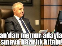 Arslan'dan memur adaylarına sınava hazırlık kitabı!