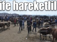Kars’ta Kurban Pazarı’nda arife hareketliliği