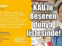 KAÜ’lü Beşeren dünya listesinde!