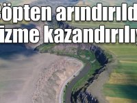 Çöpten arındırılan Akyaka Kanyonu turizme kazandırılıyor