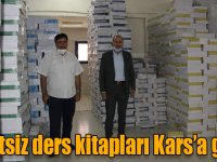Ücretsiz ders kitapları Kars’a geldi!
