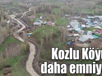 Kağızman Kozlu Köyü, taşkınlara karşı daha emniyetli hale getirildi