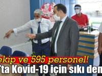 Kars’ta Kovid-19 için sıkı denetim
