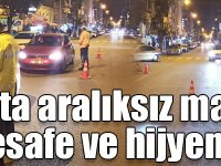 Kars’ta aralıksız maske, sosyal mesafe ve hijyen denetimi