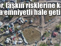 Digor, taşkın risklerine karşı daha emniyetli hale getirildi