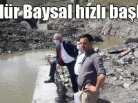 DSİ Bölge Müdürü Baysal hızlı başladı