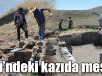 Ani Ören Yeri’ndeki kazıda mescit bulundu