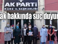 AK Partili kadınlar, Dilipak hakkında suç duyurusunda bulundu