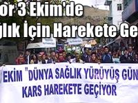 Digor 3 Ekim'de Sağlık İçin Harekete Geçti!