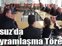 Susuz’da Bayramlaşma Töreni!