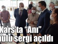 Kars’ta “Anı” konulu sergi açıldı