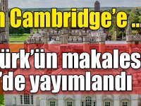Prof. Dr. Öztürk’ün makalesi İngiltere’de yayımlandı