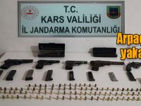 Arpaçay'da ruhsatsız silah operasyonu