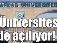 Kafkas Üniversitesi Ekim’de açılıyor!