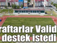 Kars 36 Spor taraftarları Vali Öksüz’den destek istedi
