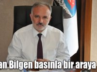 Başkan Bilgen basınla bir araya geldi