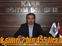 Başkan İlgar: “Açlık sınırı 2 bin 455 lira oldu”