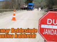 Dağpınar Beldesinde karantina kaldırıldı