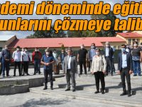 Başkan Toraman: “Pandemi döneminde eğitimin sorunlarını çözmeye talibiz!”