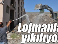 Subatan Polis Lojmanları yıkılıyor!