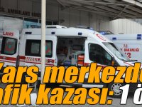 Kars şehir merkezinde motosiklet ile kamyon çarpıştı: 1 ölü!
