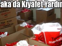 Akyaka’da Kıyafet Yardımı