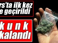 Kars’ta bir ilk! Polis ekipleri skunk yakaladı