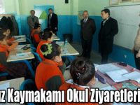 Susuz Kaymakamı Okul Ziyaretlerinde!
